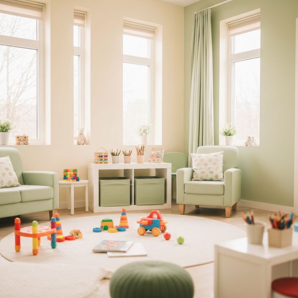 Sala de atendimento infantil