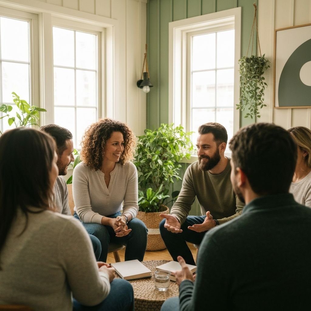 Roda de conversa entre pais